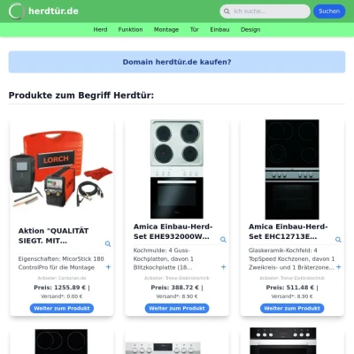 Screenshot herdtür.de