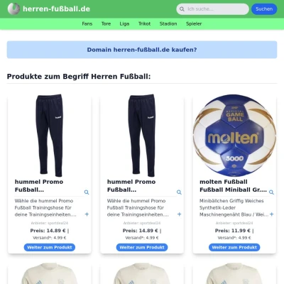 Screenshot herren-fußball.de