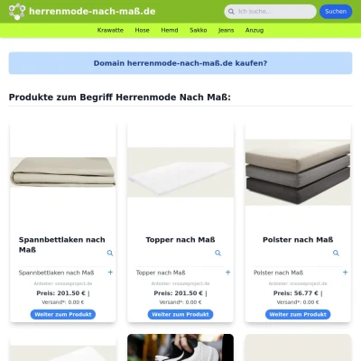 Screenshot herrenmode-nach-maß.de