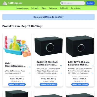 Screenshot höffling.de