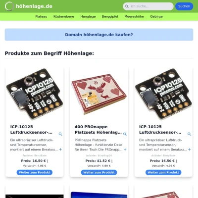 Screenshot höhenlage.de