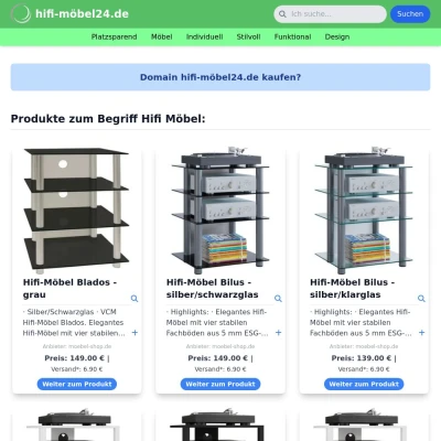 Screenshot hifi-möbel24.de