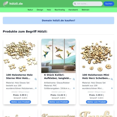 Screenshot hölzli.de