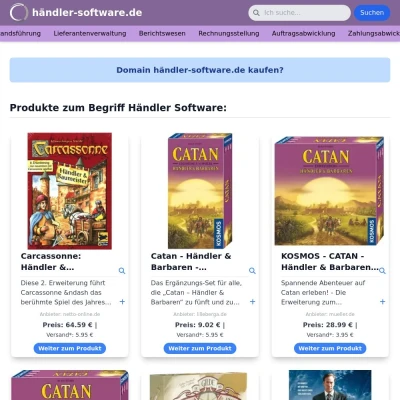 Screenshot händler-software.de