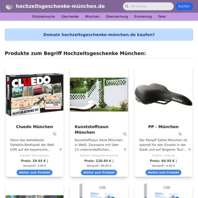 Screenshot hochzeitsgeschenke-münchen.de