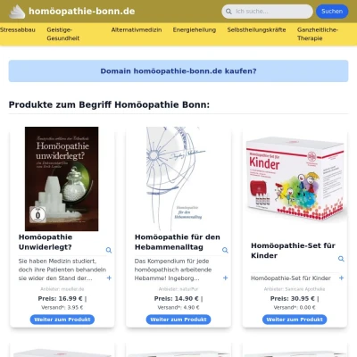 Screenshot homöopathie-bonn.de