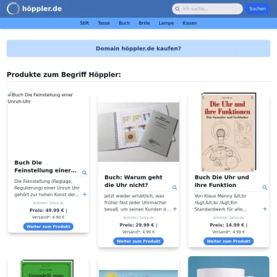 Screenshot höppler.de