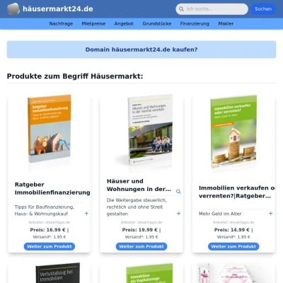 Screenshot häusermarkt24.de