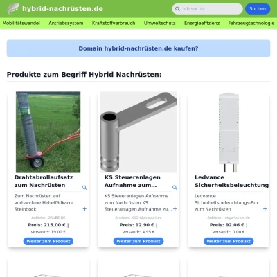 Screenshot hybrid-nachrüsten.de