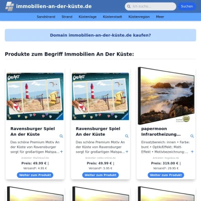 Screenshot immobilien-an-der-küste.de