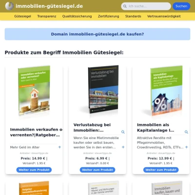 Screenshot immobilien-gütesiegel.de