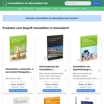 Screenshot immobilien-in-düsseldorf.de