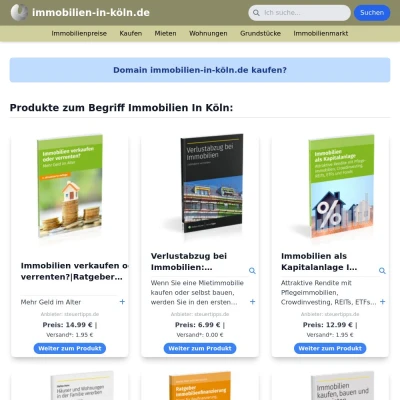 Screenshot immobilien-in-köln.de