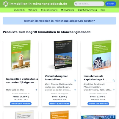 Screenshot immobilien-in-mönchengladbach.de