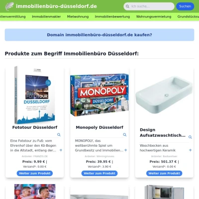 Screenshot immobilienbüro-düsseldorf.de