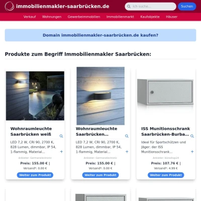 Screenshot immobilienmakler-saarbrücken.de