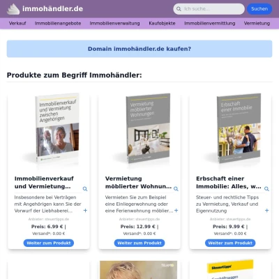 Screenshot immohändler.de