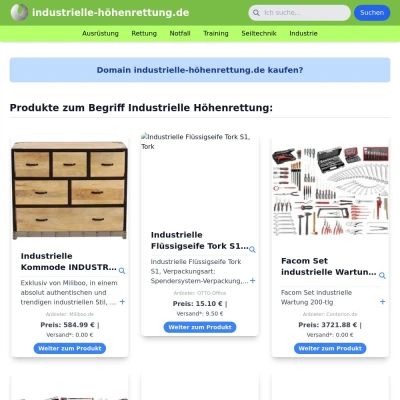 Screenshot industrielle-höhenrettung.de
