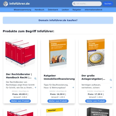 Screenshot infoführer.de
