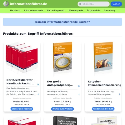 Screenshot informationsführer.de