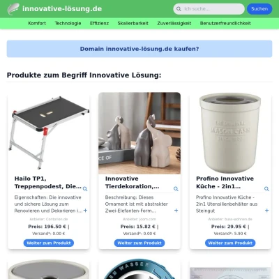 Screenshot innovative-lösung.de