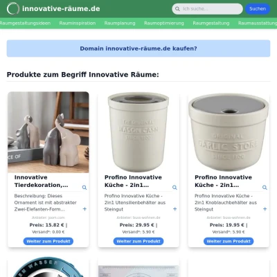 Screenshot innovative-räume.de