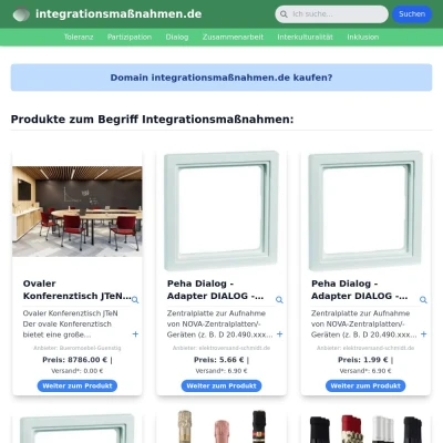 Screenshot integrationsmaßnahmen.de