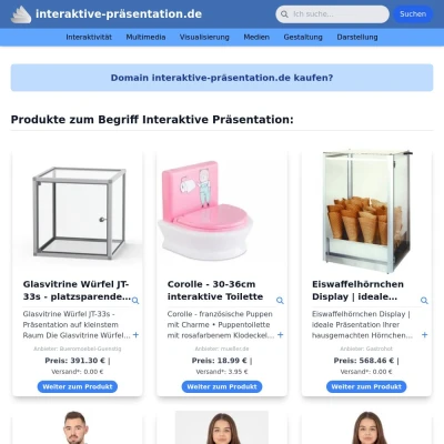 Screenshot interaktive-präsentation.de