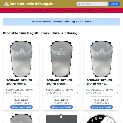 Screenshot interkulturelle-öffnung.de