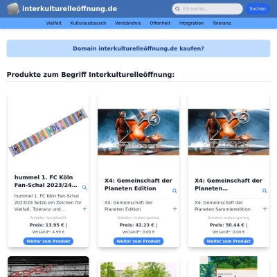 Screenshot interkulturelleöffnung.de