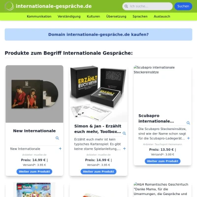 Screenshot internationale-gespräche.de