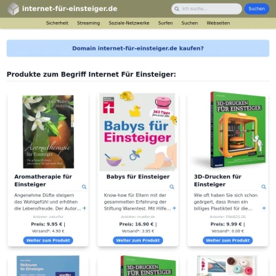 Screenshot internet-für-einsteiger.de