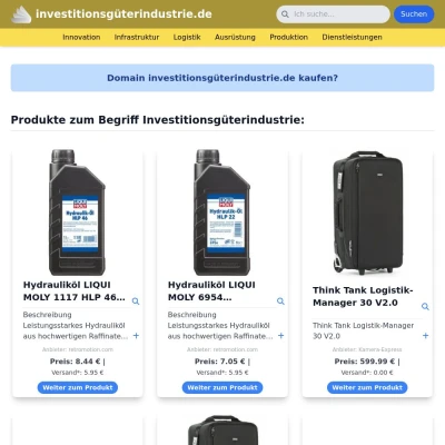 Screenshot investitionsgüterindustrie.de