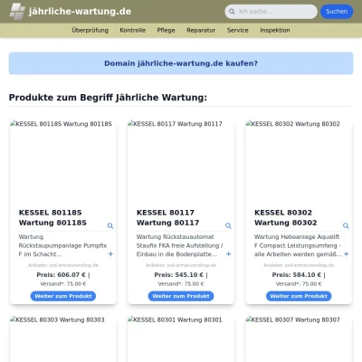 Screenshot jährliche-wartung.de