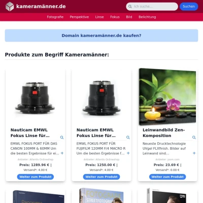 Screenshot kameramänner.de