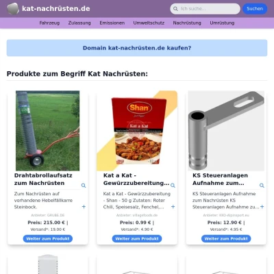 Screenshot kat-nachrüsten.de