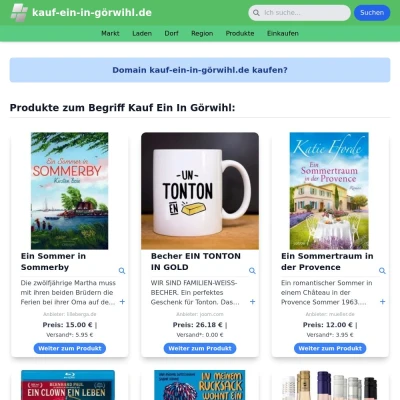 Screenshot kauf-ein-in-görwihl.de