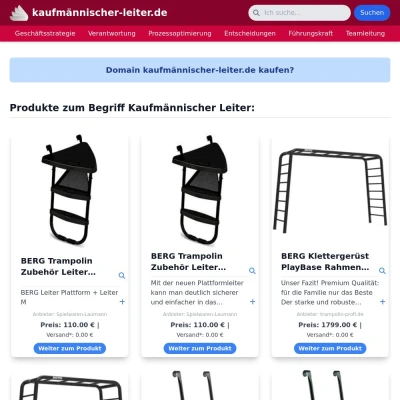Screenshot kaufmännischer-leiter.de
