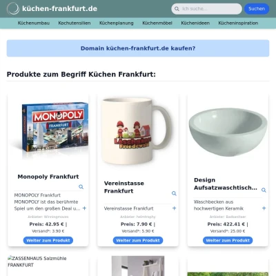 Screenshot küchen-frankfurt.de