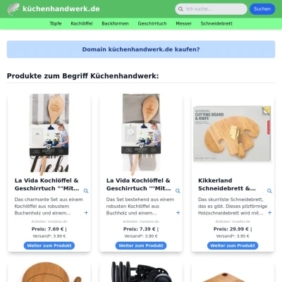 Screenshot küchenhandwerk.de