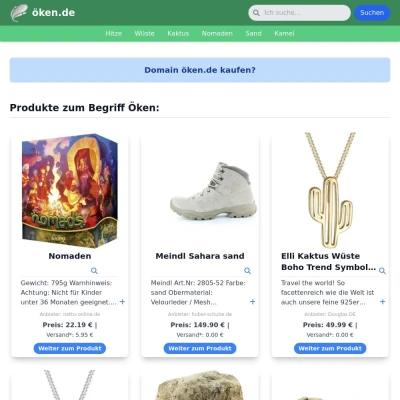 Screenshot öken.de
