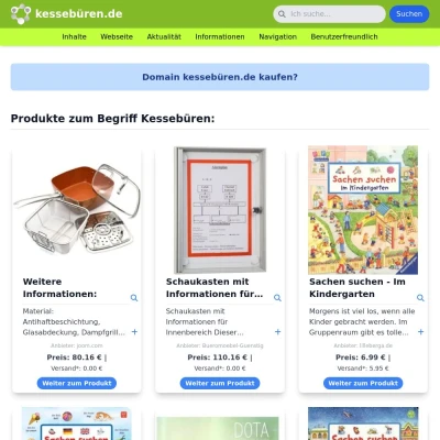 Screenshot kessebüren.de