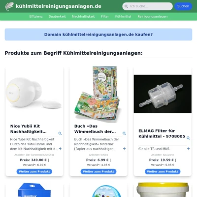 Screenshot kühlmittelreinigungsanlagen.de