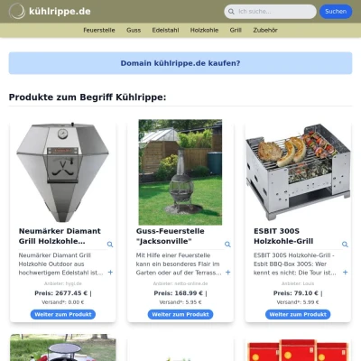 Screenshot kühlrippe.de