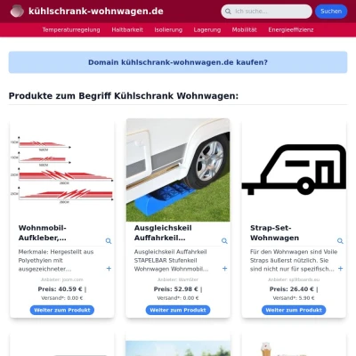 Screenshot kühlschrank-wohnwagen.de