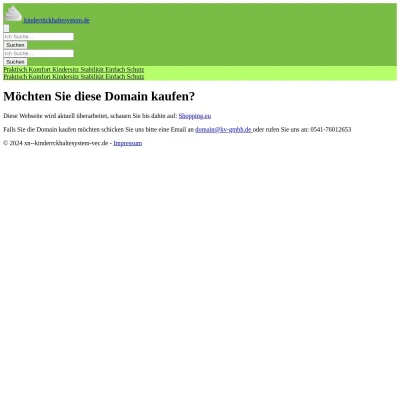 Screenshot kinderrückhaltesystem.de