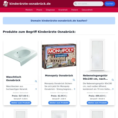 Screenshot kinderärzte-osnabrück.de