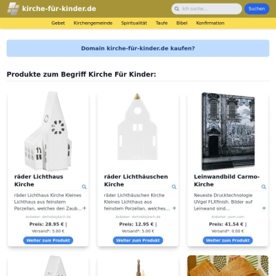 Screenshot kirche-für-kinder.de