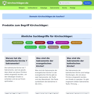 Screenshot kirchschläger.de