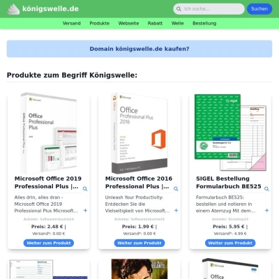 Screenshot königswelle.de